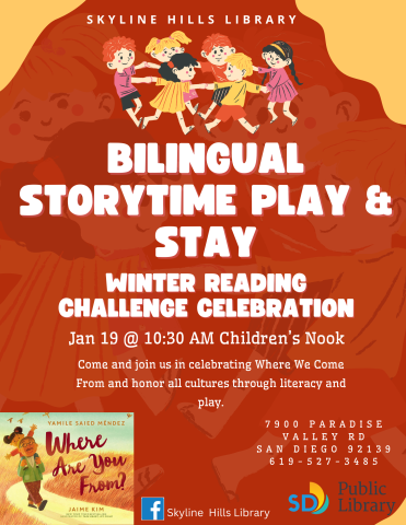 bilingual storytime Jan 2024