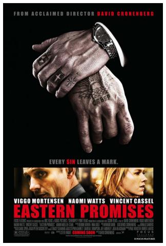 Poster for film Eastern Promises