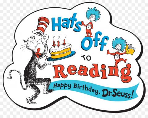 Hats Off to Reading Clip Art