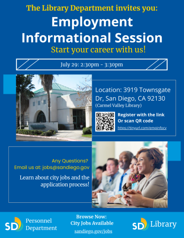 employment info session flyer
