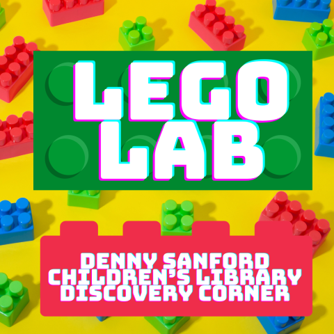 Lego Lab at Denny Sanford Children's Library Discover Corner