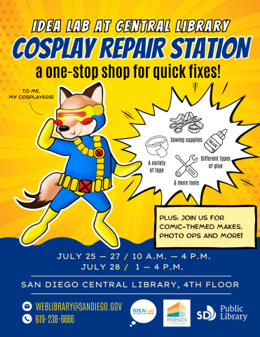 2024 Cosplay Repair Station Flyer