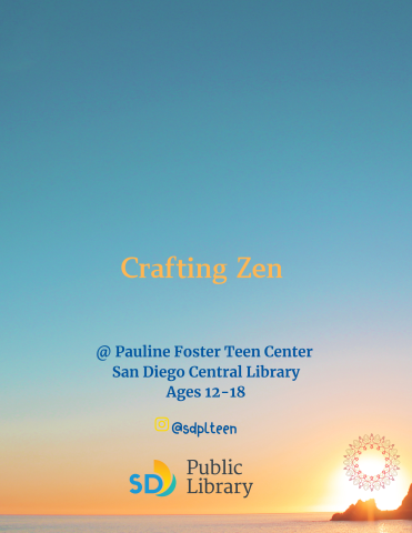 Crafting Zen flyer.