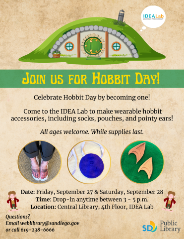 Hobbit Day 2024 Flyer