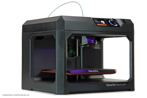 black 3D printer device