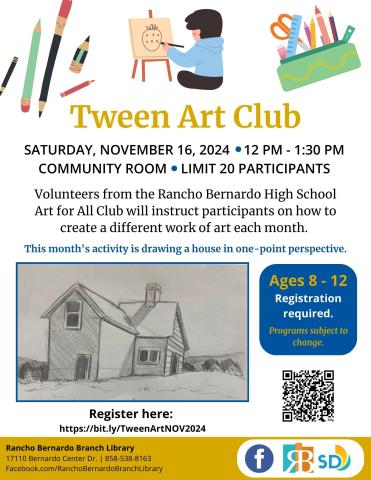 Tween Art Club