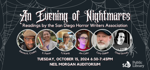 An Evening of Nightmares - Readings by the San Diego Chapter of the Horror Writers Association