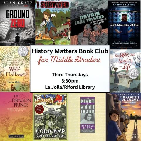 book covers for history matters book club picks