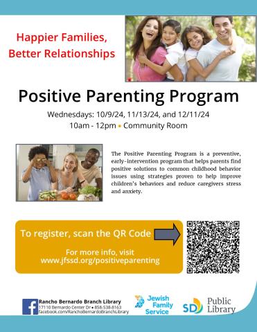 Positive Parenting flyer