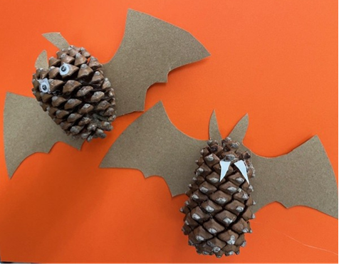 Pinecone Bat craft