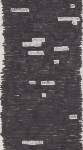 Erasure Poetry 