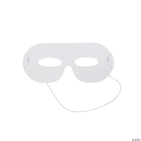 plain paper eye mask with elastic band