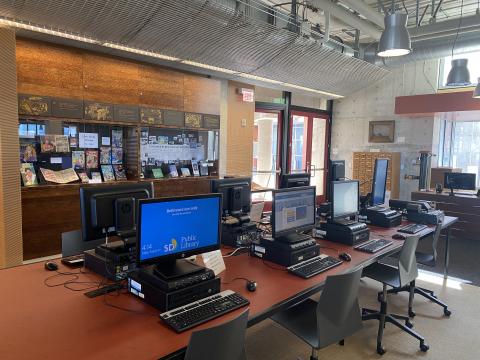 Genealogy Computer Area