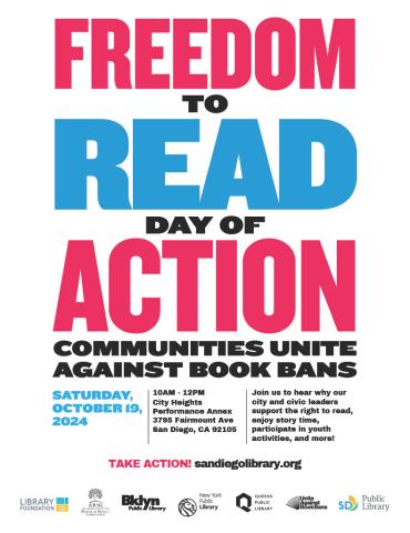 Freedom to Read Day of Action: communities unite against book bans