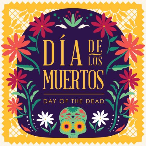 Dia de los muertos graphic