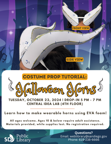 Halloween Horns Prop Tutorial