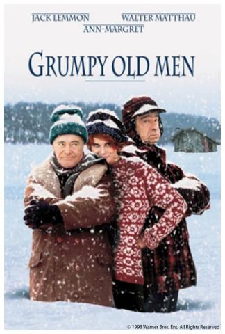 text for Grumpy Old Men film