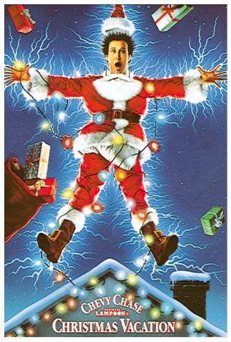 Poster for film National Lampoon's Christmas Vacation