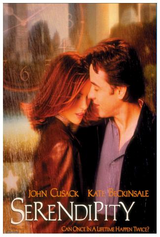 Poster for film Serendipity