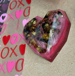 Heart hand soap