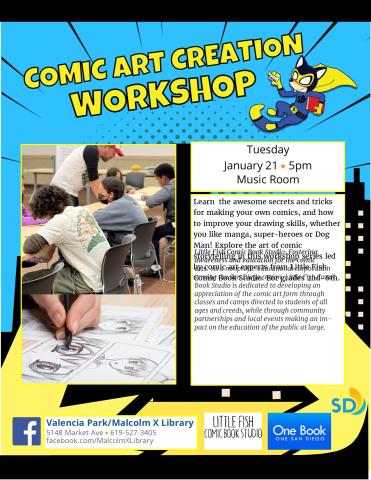 Children drawing comics on a white paper