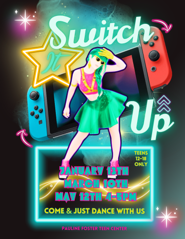 Switch It Up! flyer.