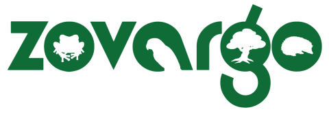 Green Logo spelling Zovargo