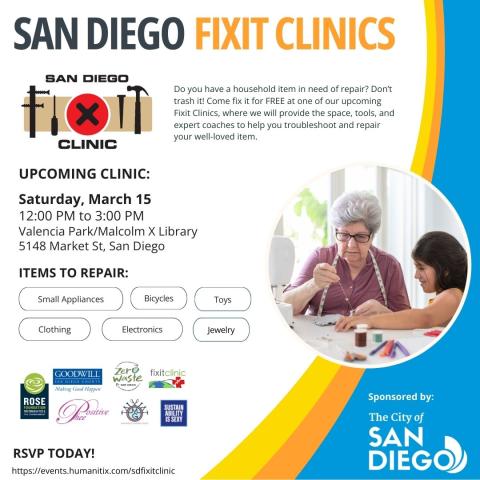 SD FIXIT Clinics