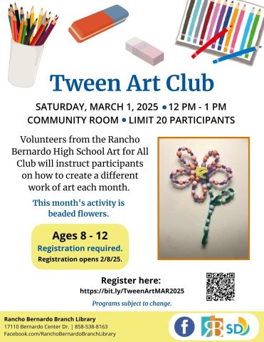 Tween Art Club