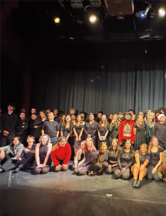 Point Loma High School guitar and choir program