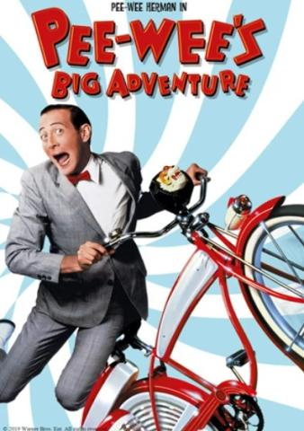 Poster for "Pee-Wee's Big Adventure" (1985)