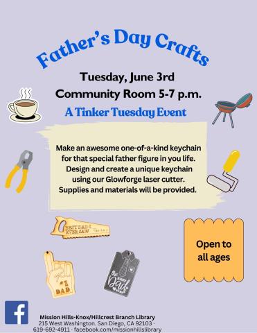Father's Day Craft Keycahin