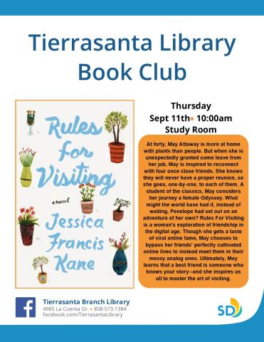 Book cover with cartoon plants