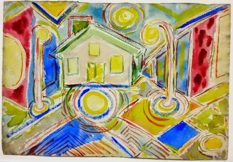 sample of beauford delaney art