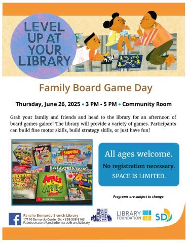 Family Board Game Day