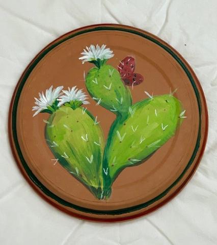 Painting on Terra-Cotta