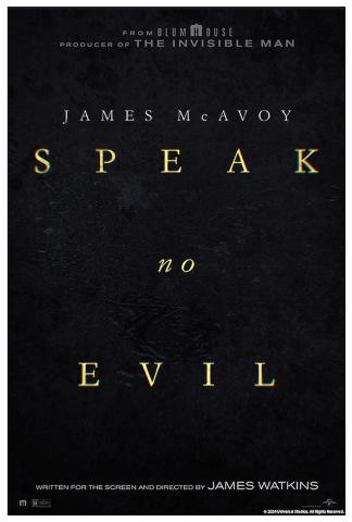 Poster for film Speak No Evil