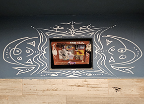 Art work by Jim Houliston