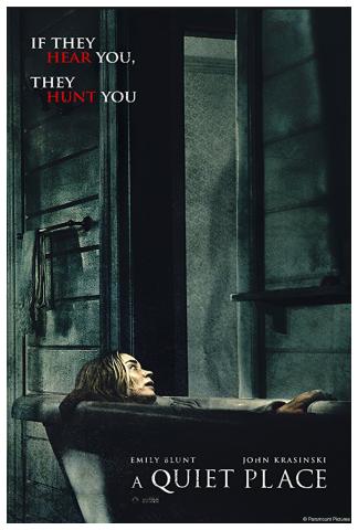 Photo of a woman in the bathroom, hiding in the tub.