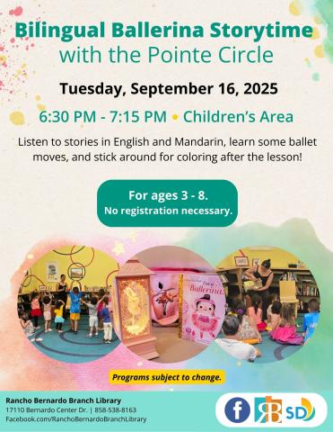 Bilingual Ballerina Storytime