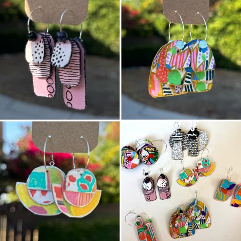 Turn everyday scrap paper into something unique. We’ll transform the paper you’d normally toss in the recycling bin into one-of-a-kind wearable art.