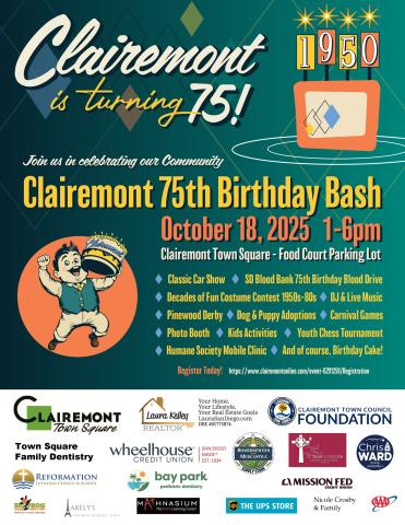 Clairemont 75th Birthday Bash