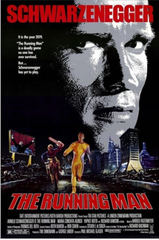 the running man poster