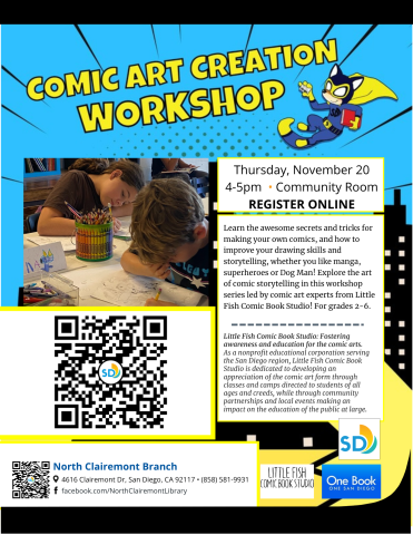 little fish comic book studio