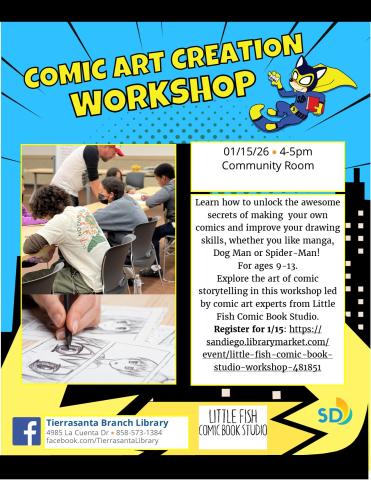 Kids working on drawing cartoons together