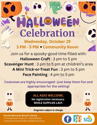 Halloween Celebration Flyer