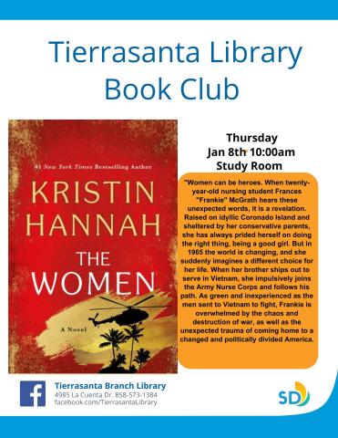 Red book cover with a helicopter flying over palm trees