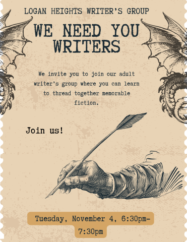 hand holding fountain pen against beige background.