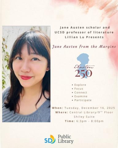 Photo collage featuring Presenter headshot and program info