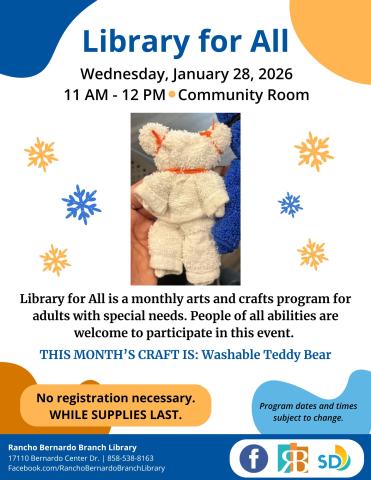 Washcloth Teddy Bear Craft